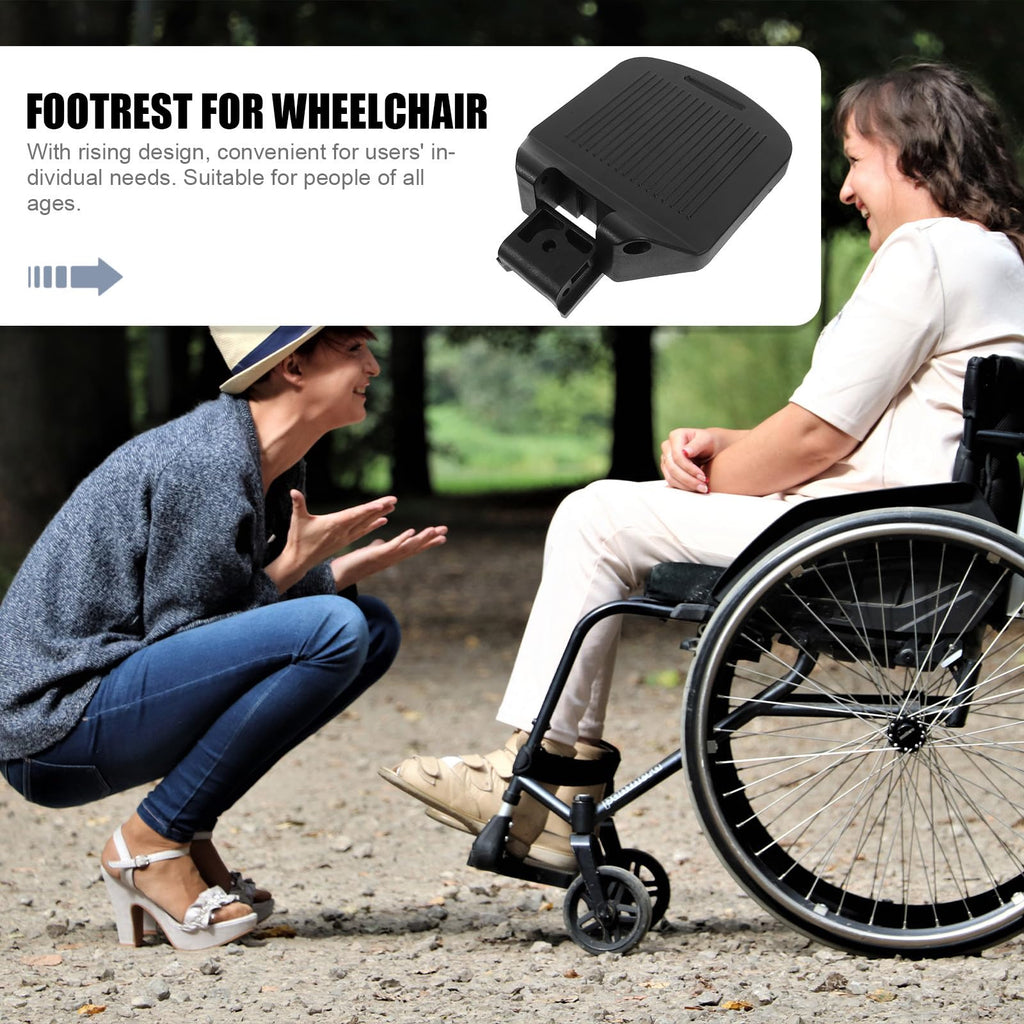Heavy Duty Adjustable Wheelchair Footrest Pedals M9825