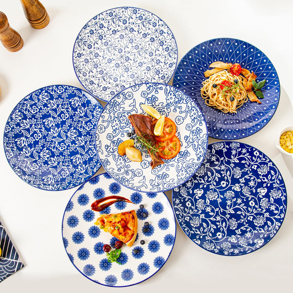 18 Pieces Ceramic Dinnerware Set Service for 6 T14423