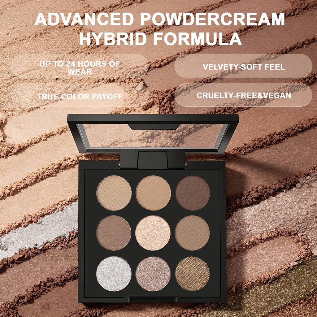 Neutral Eyeshadow Palette 9 Colors C861