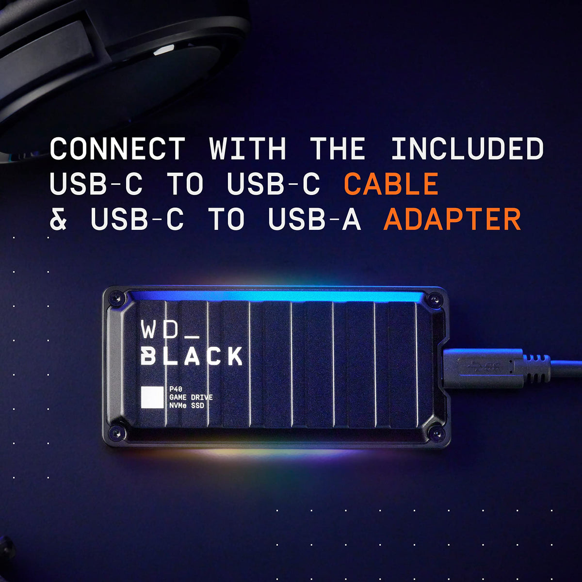 1TB Portable External Solid State Drive W9065