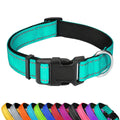 Reflective Adjustable Soft Neoprene Padded Dog Collar T8857