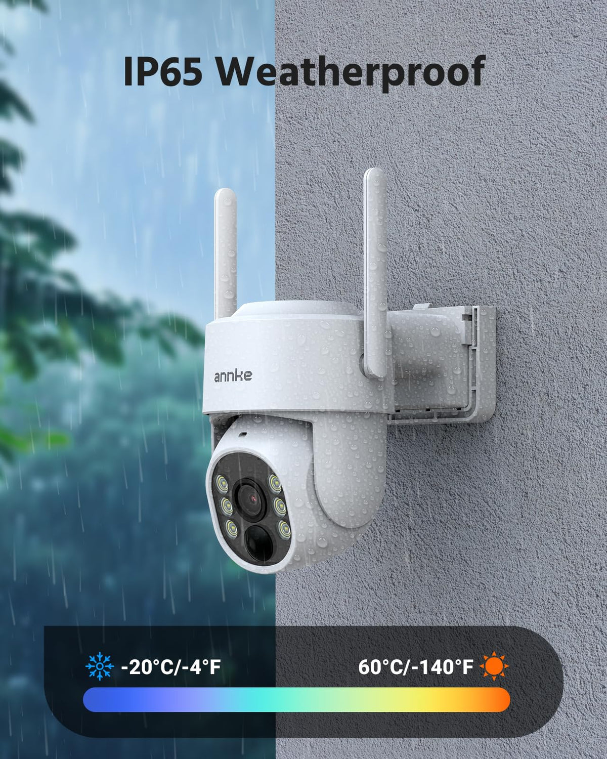 4MP Solar Security Cameras Wireless Outdoor U910680