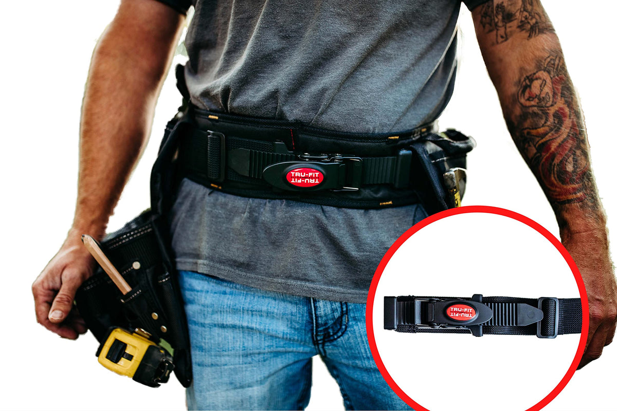 Ratchet Tool Belt with Aluminum Buckle H937525