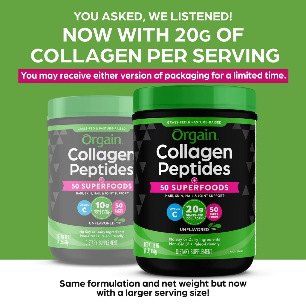 Hydrolyzed Collagen Powder with Organic Superfoods H6175