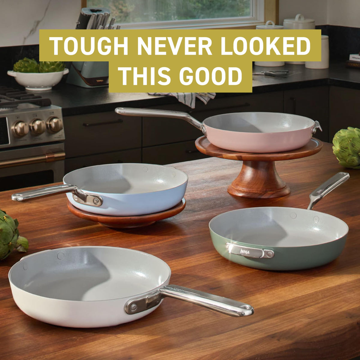 3-Piece Ceramic Fry Pan Set F686124