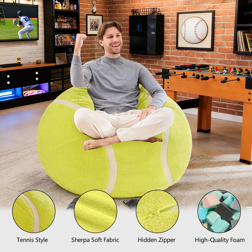 Bean Bag Chair with Foam Filler E25570