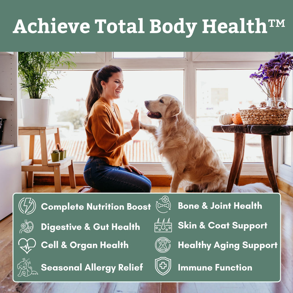 Organic Dog Vitamins, 1 Lb, 45 Scoops G984