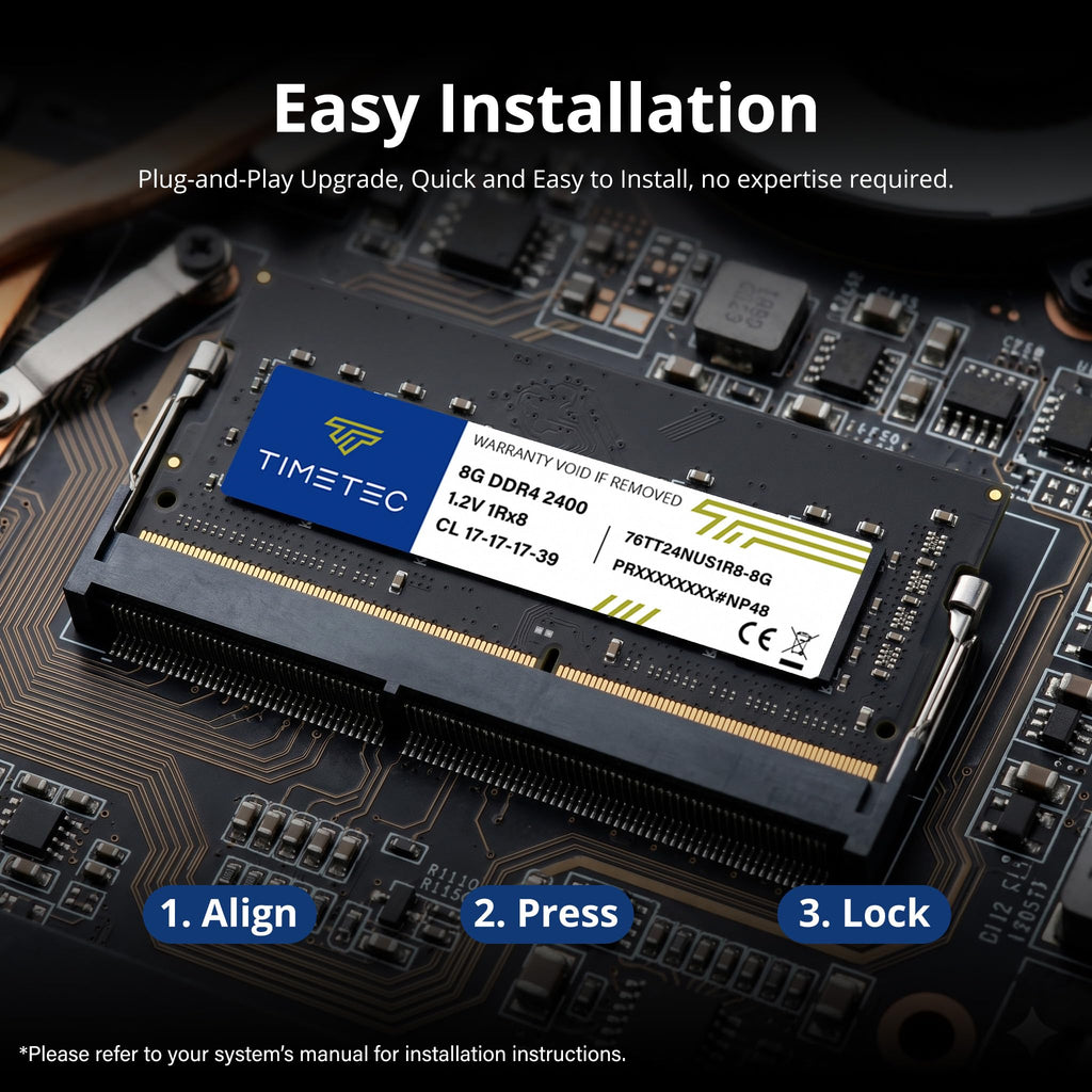 16GB Kit DDR4 2400MHz SODIMM Laptop RAM U4262