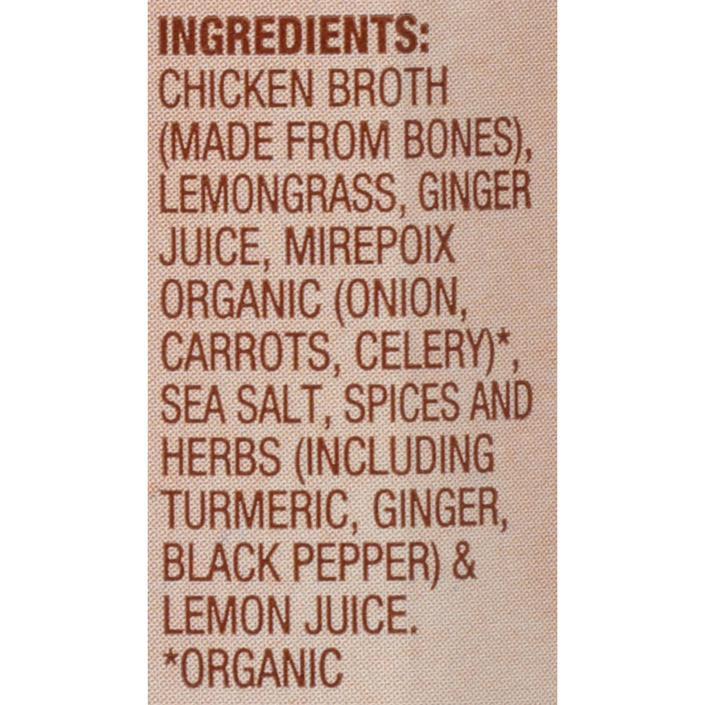 Turmeric & Ginger Chicken Bone Broth R942