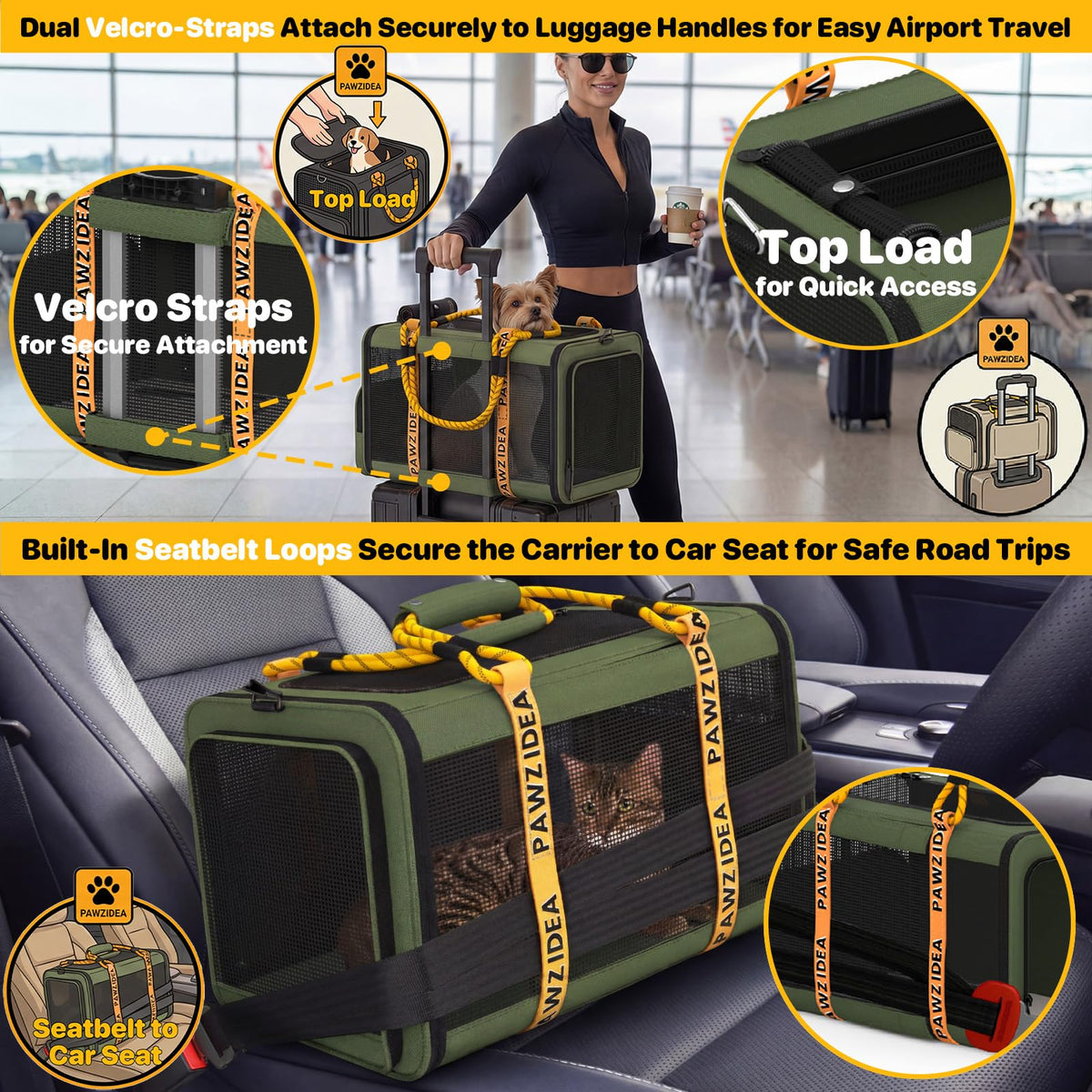 Expandable Pet Carrier W763001