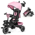 8 in 1 Toddler Tricycle with Push Handle X164143