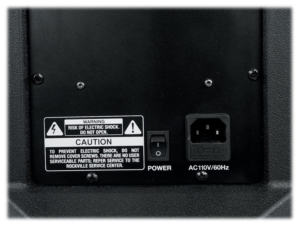 15" Active Powered DJ PA Speaker with 2-Channel Mixer B35754