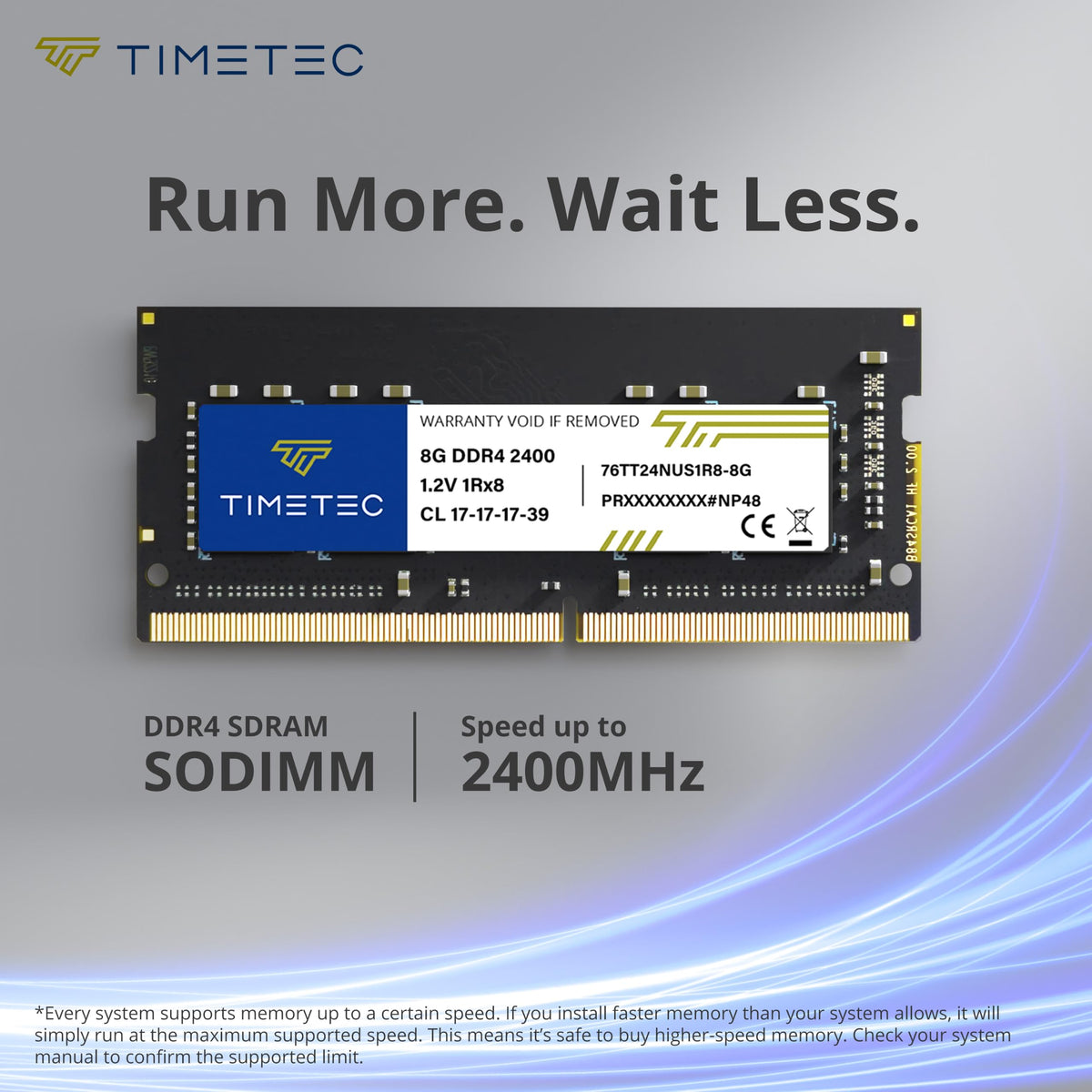 16GB Kit DDR4 2400MHz SODIMM Laptop RAM U4262
