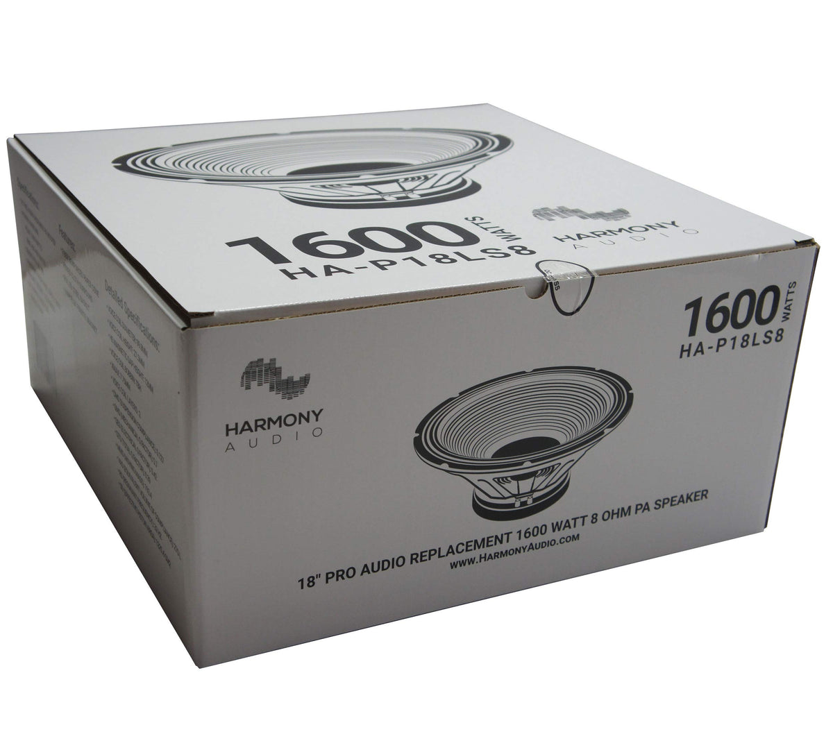 18" Replacement Subwoofer 1600W 8 Ohm I844