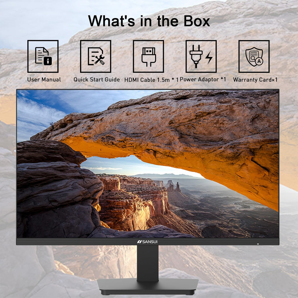 24 Inch 100Hz FHD Computer Monitor H343