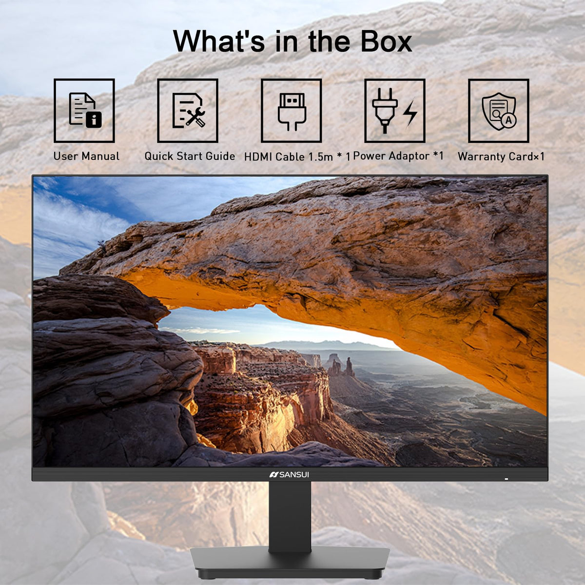 24 Inch 100Hz FHD Computer Monitor H343