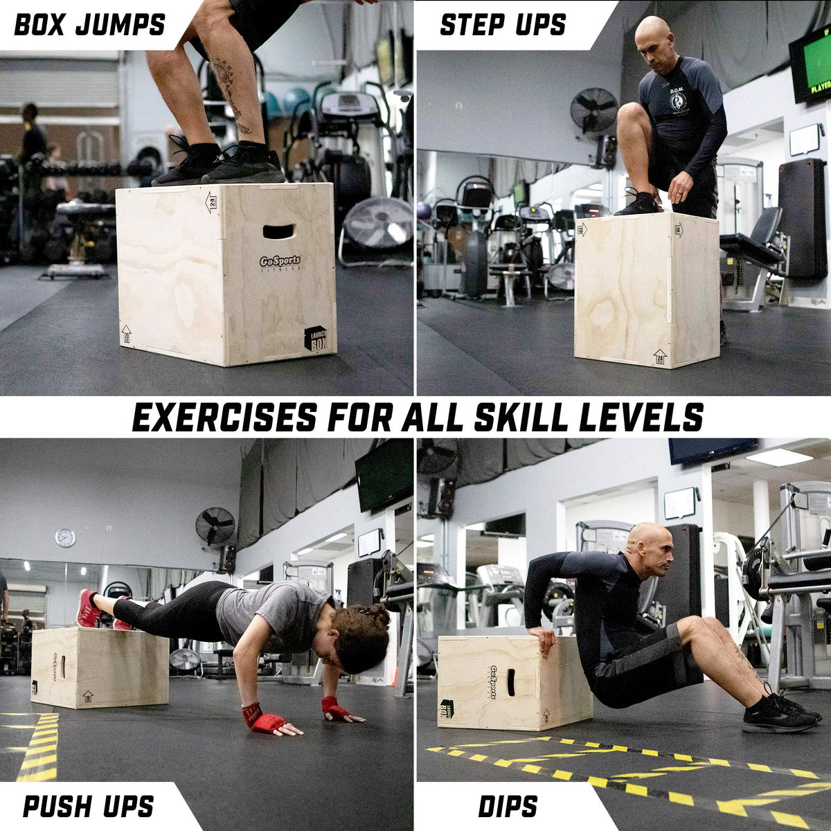 3-in-1 Plyo Jump Box I628