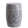Ceramic Drum Garden Stool Side Table F4113