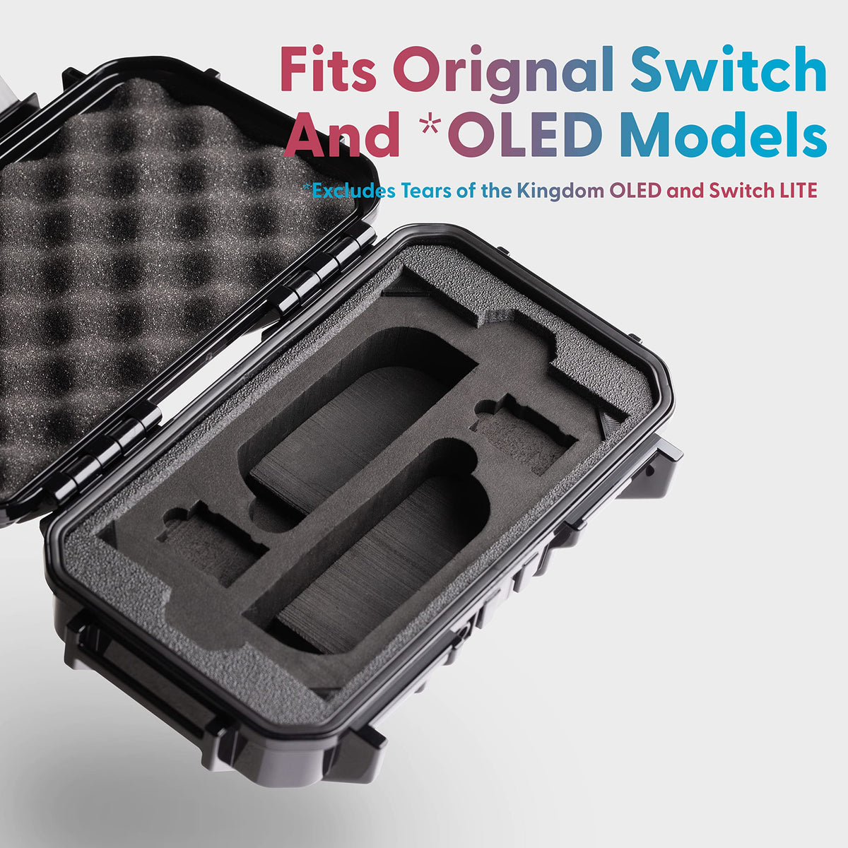 Waterproof Protective Hard Case Compatible with Nintendo Switch and OLED Model D235472