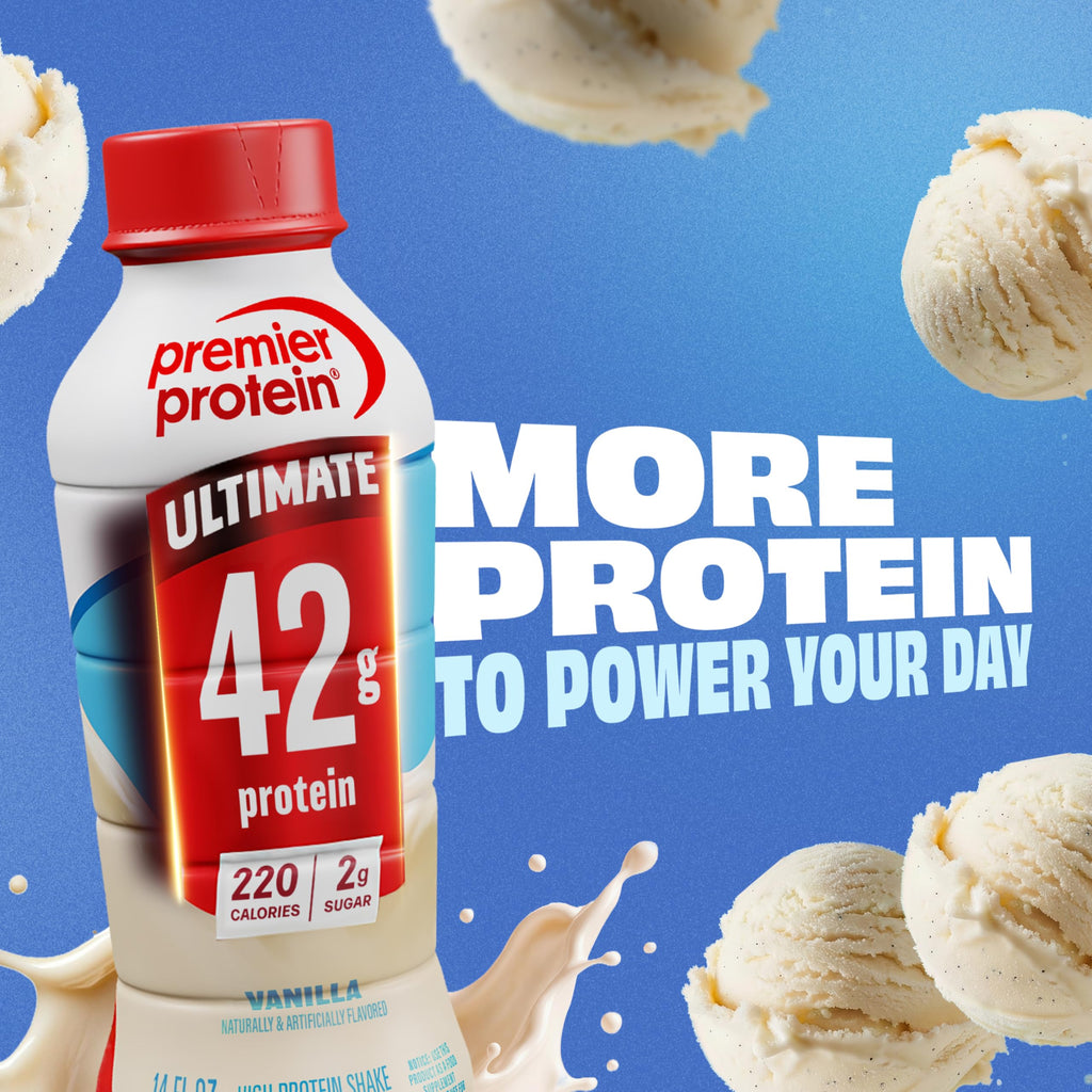 Vanilla 42g High Protein Shake 12 Pack A95761