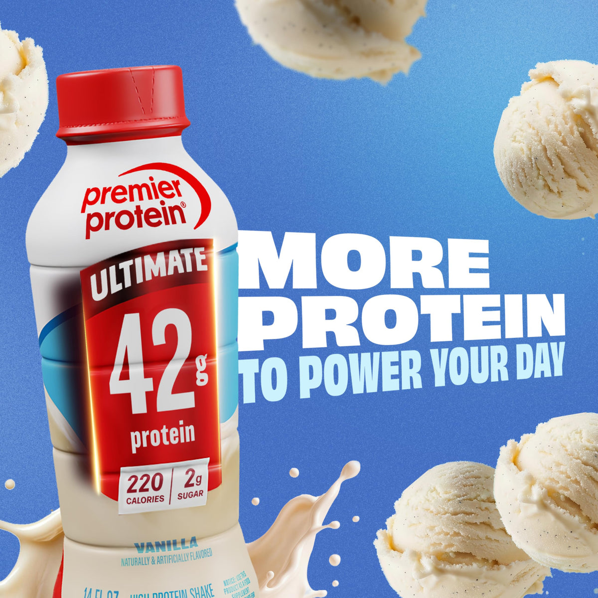 Vanilla 42g High Protein Shake 12 Pack A95761