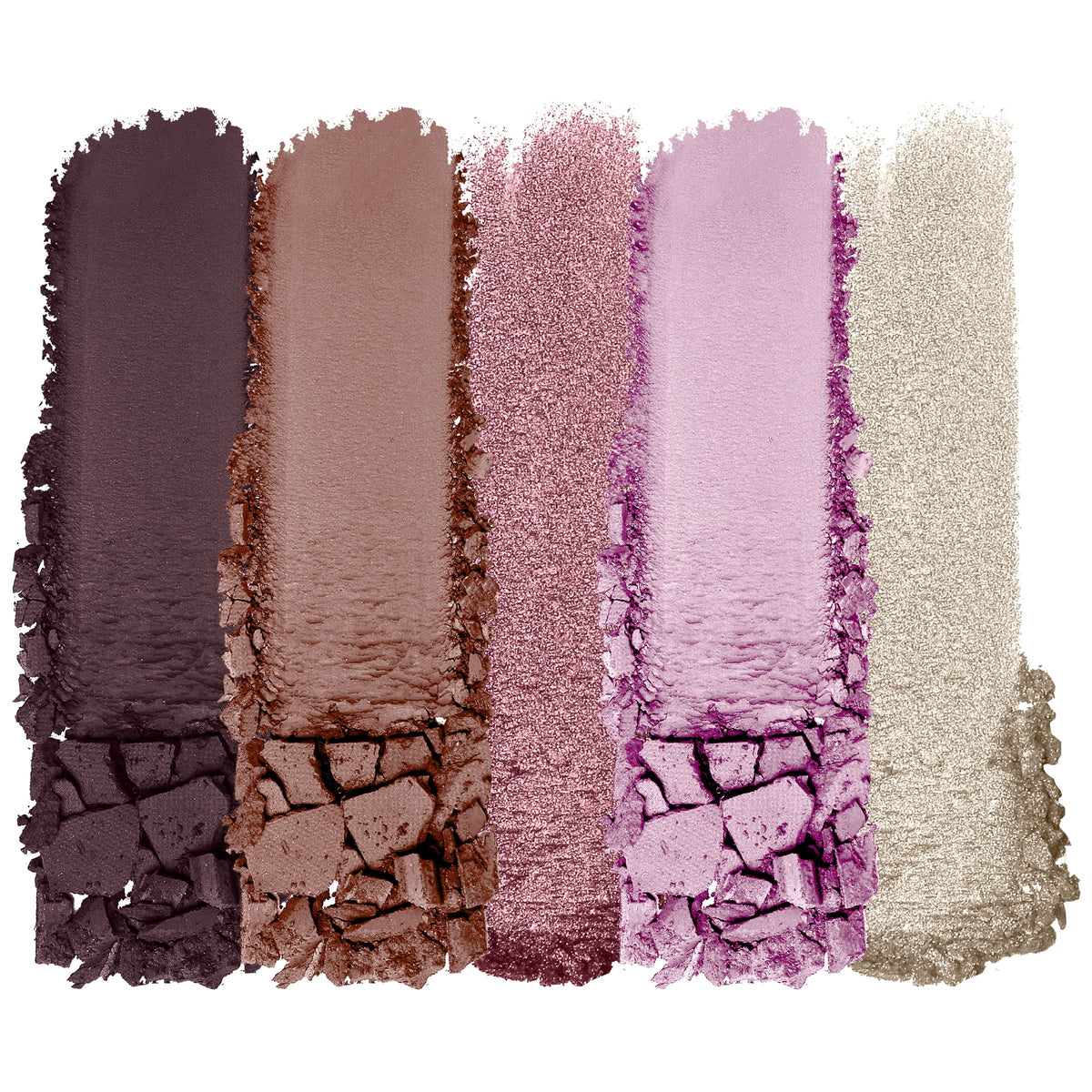 5 Pan Matte Shimmer Metallic Eyeshadow Palette T971455